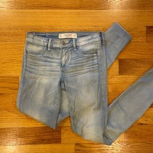 Light blue jeggings by Abercrombie & Fitch